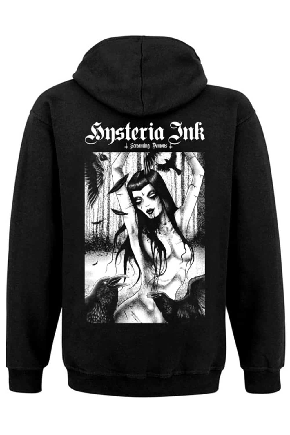 Hystera Ink Zip-Hoody The Beauty