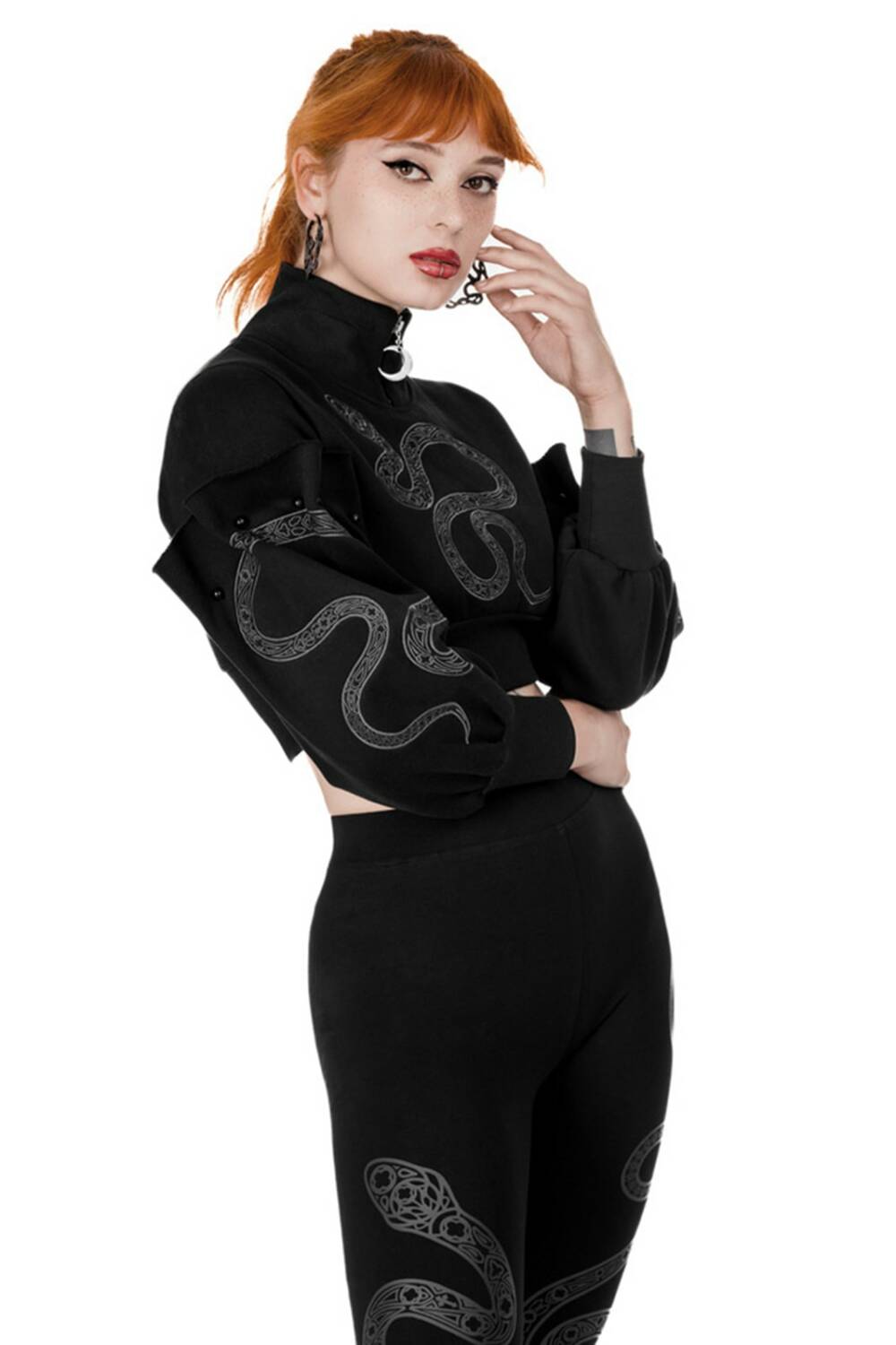 Restyle Sweatshirt Cathedral Snake – Bild 4