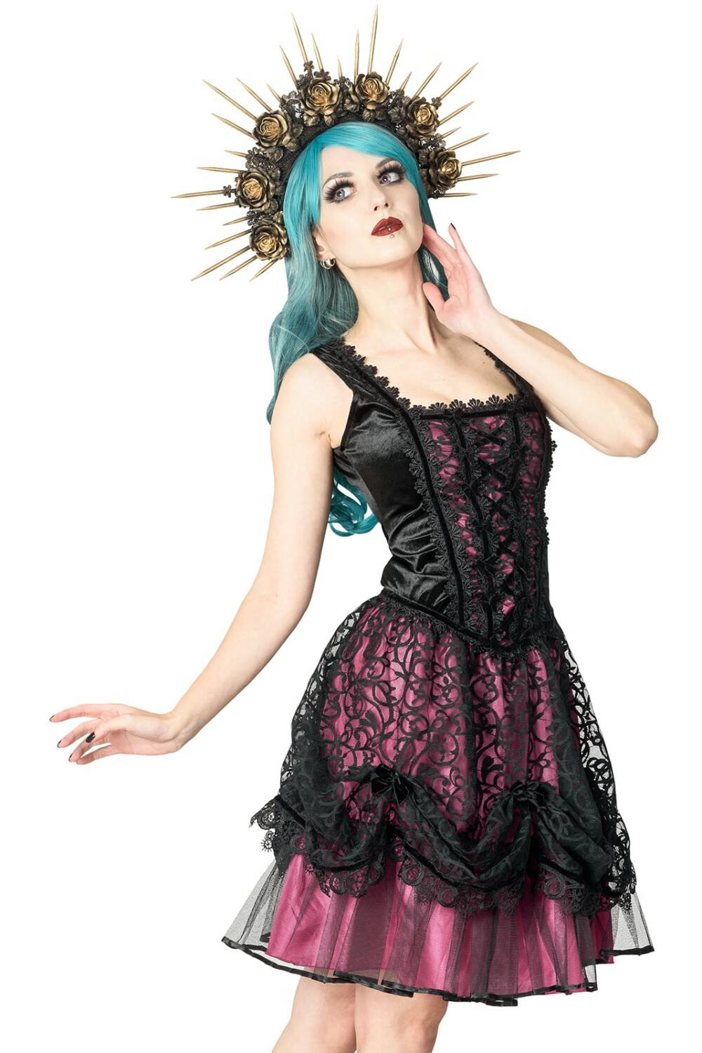 Sinister Minikleid Lucretia – Bild 3