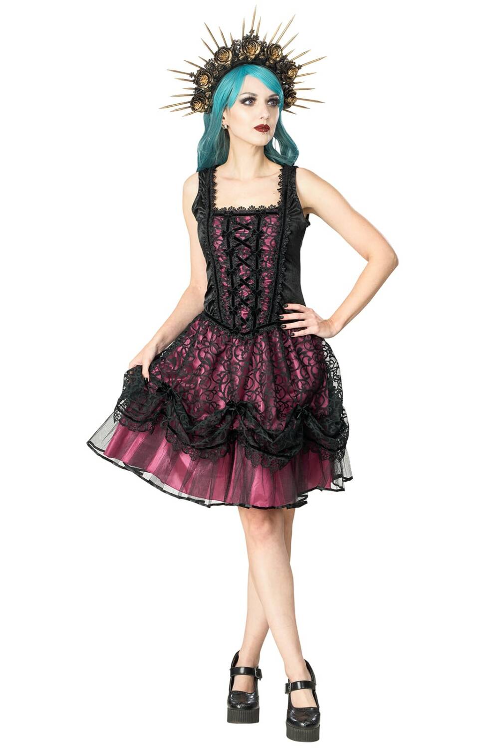 Sinister Minikleid Lucretia – Bild 4