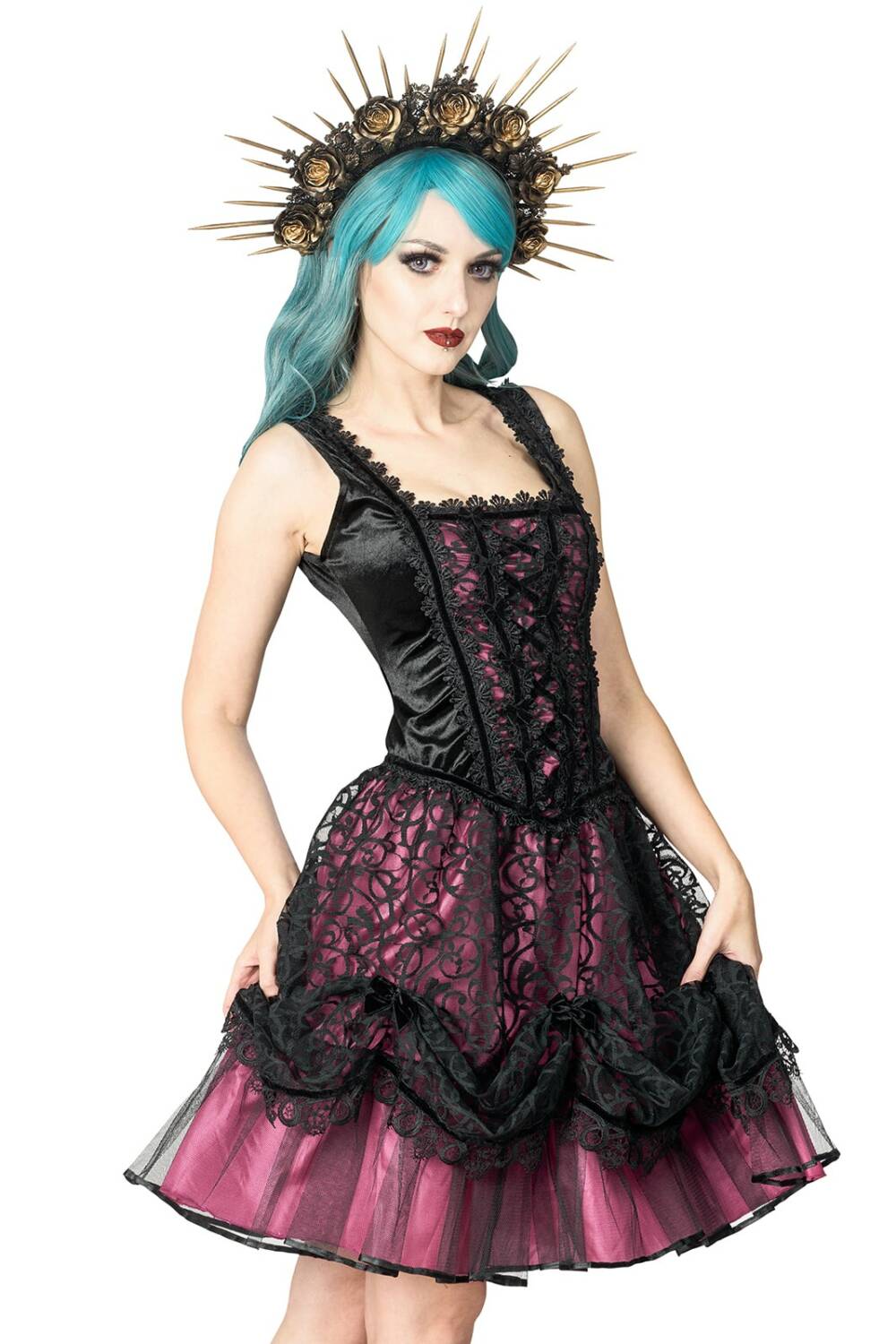 Sinister Minikleid Lucretia – Bild 5