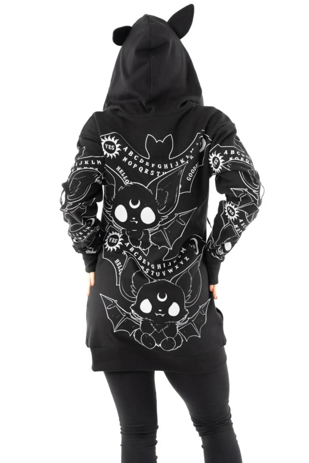 Heartless Zip-Hoody Ouija Bats – Bild 2