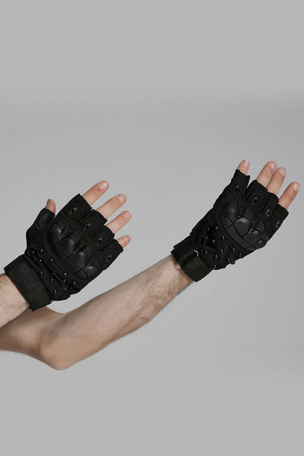 Punk Rave Handschuhe Fight Club – Bild 2